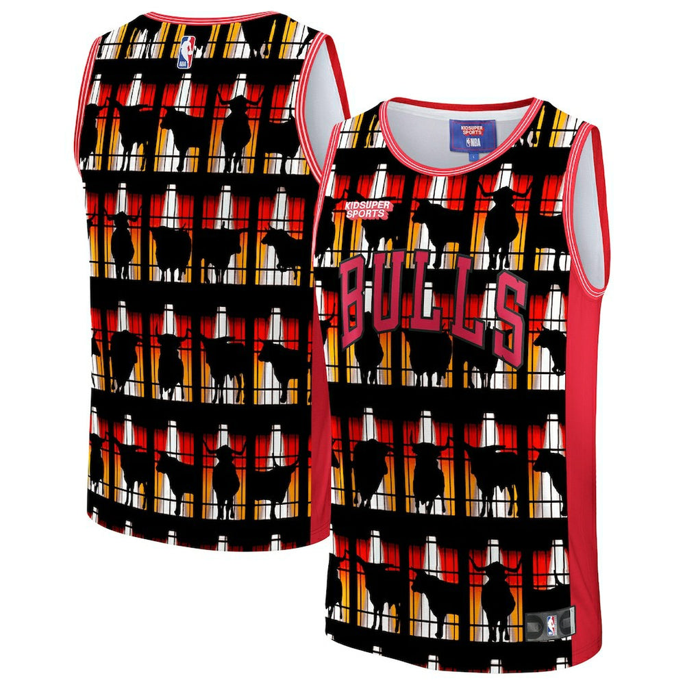 NBA Chicago Bulls NBA & KidSuper Studios Unisex Hometown Jersey sale