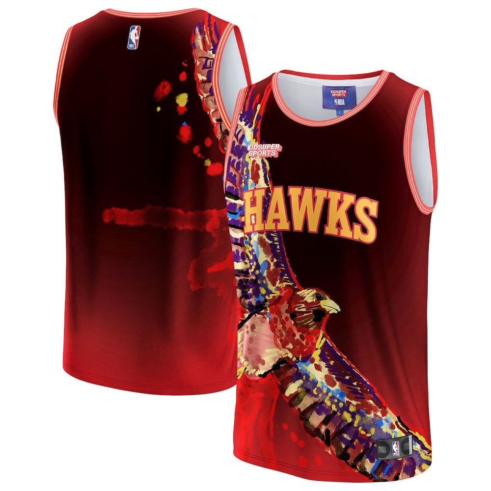 NBA Atlanta Hawks NBA & KidSuper Studios Unisex Hometown Jersey