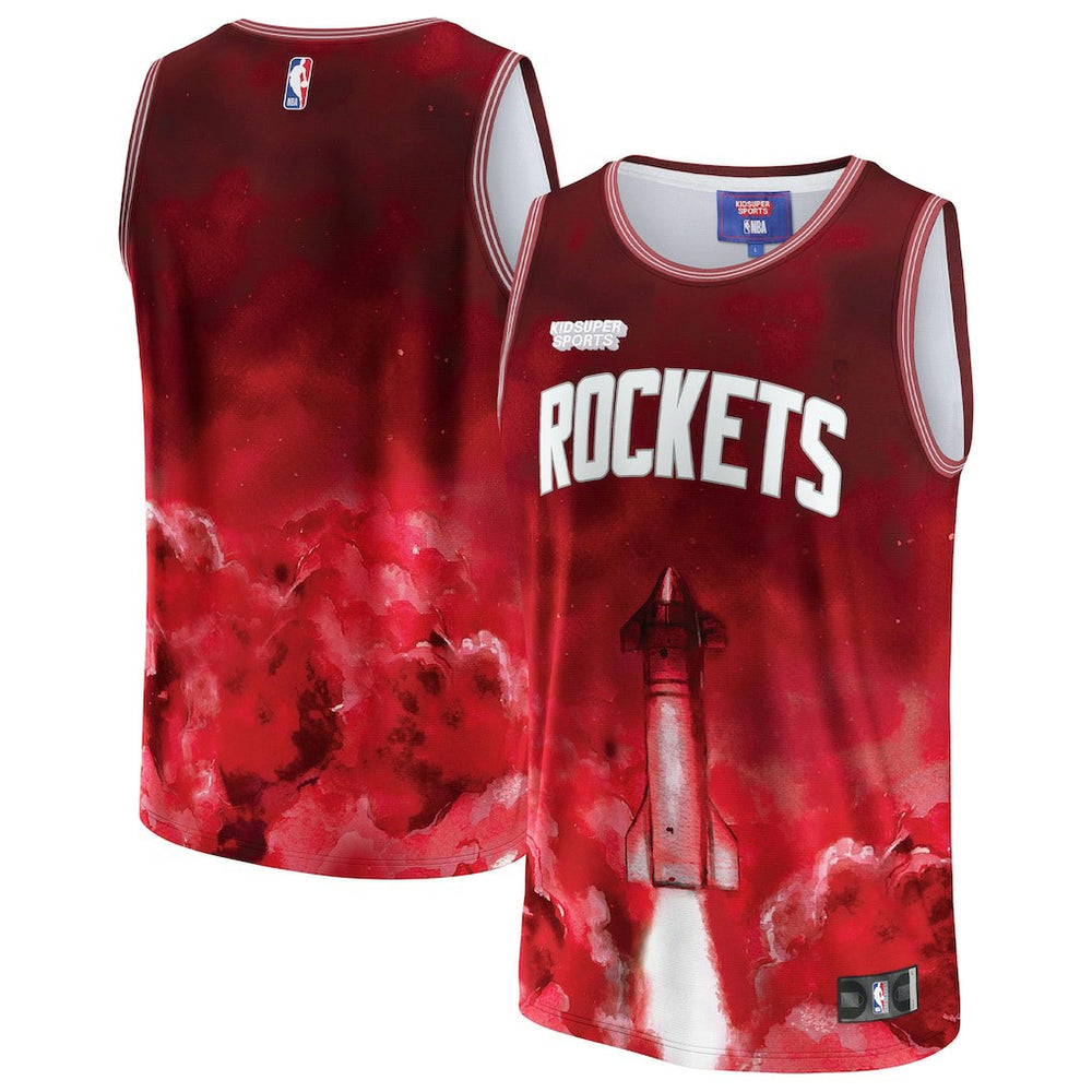 NBA Houston Rockets NBA & KidSuper Studios Unisex Hometown Jersey