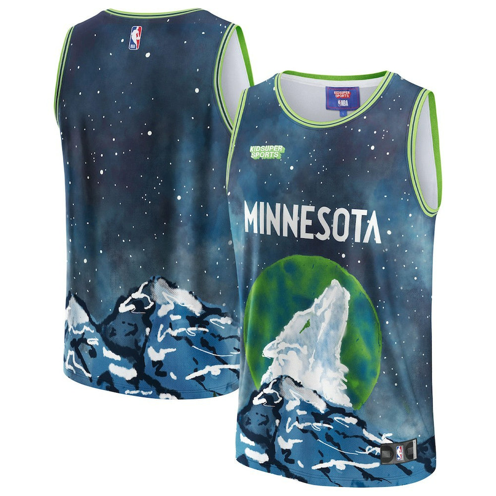 NBA Minnesota Timberwolves NBA & KidSuper Studios Unisex Hometown Jersey