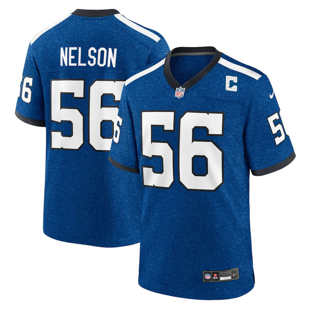 Quenton Nelson Indiana Nights Alternate Game Jersey - Indianapolis Colts