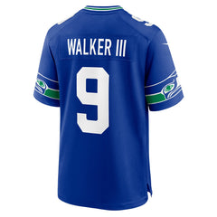 Kenneth Walker III Throwback Player Game Jersey - Seattle Seahawks