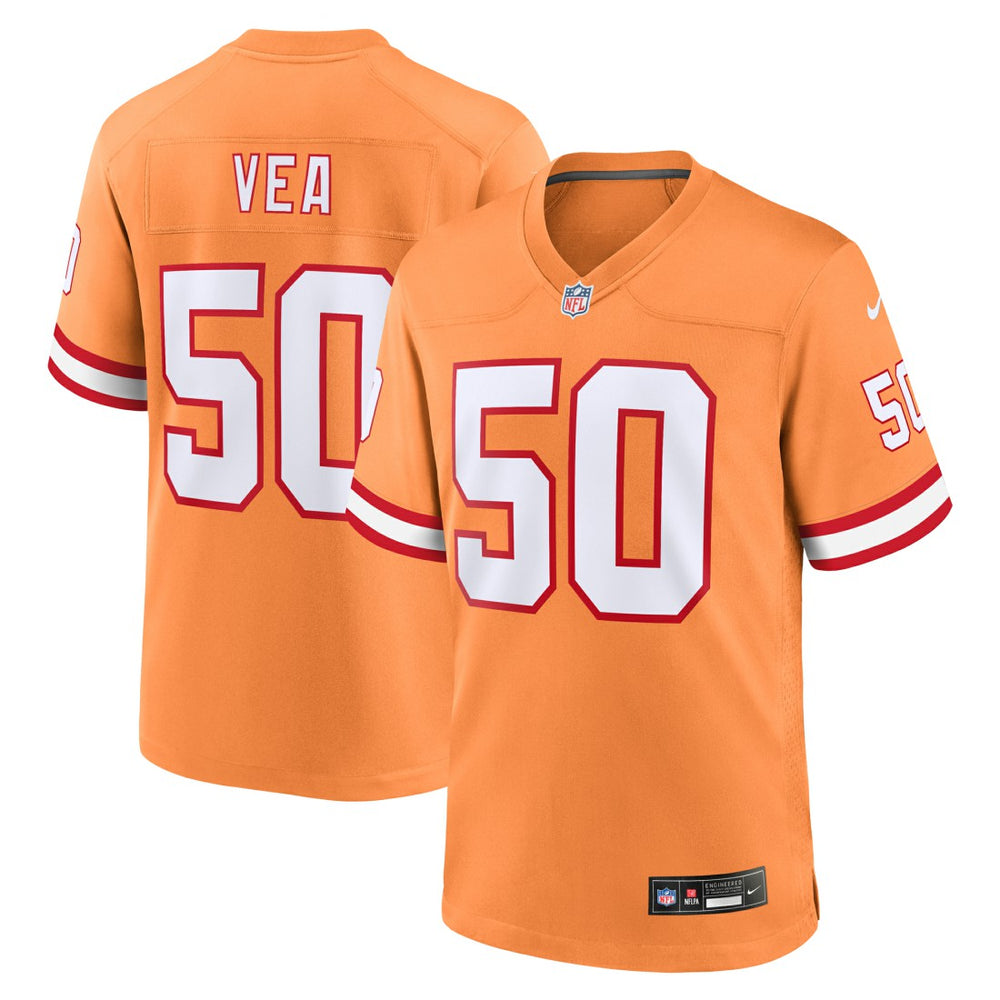 Vita Vea Throwback Game Jersey - Tampa Bay Buccaneers