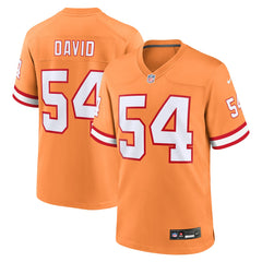 Lavonte David Throwback Game Jersey - Tampa Bay Buccaneers