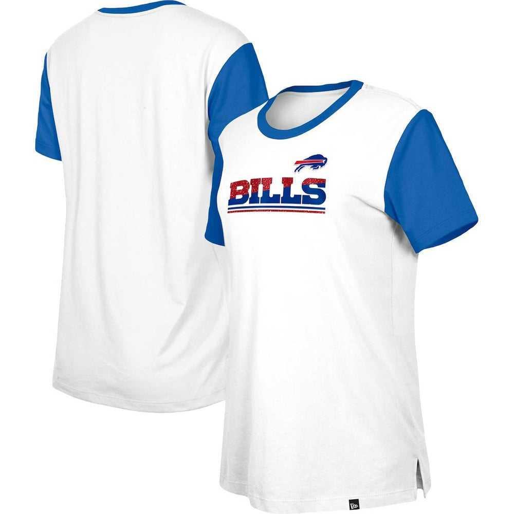 Women's Third Down Colorblock T-Shirt - Buffalo Bills