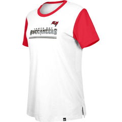 Women's Third Down Colorblock T-Shirt - Tampa Bay Buccaneers