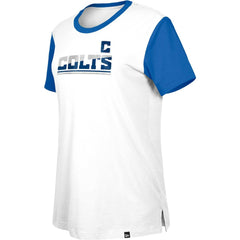 Women's Third Down Colorblock T-Shirt - Indianapolis Colts