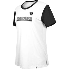 Women's Third Down Colorblock T-Shirt - Las Vegas Raiders