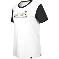 Women's Third Down Colorblock T-Shirt - New Orleans Saints