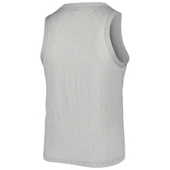 MLB Chicago White Sox Soft as a Grape Women's Plus Size High Neck Tri-Blend Tank Top