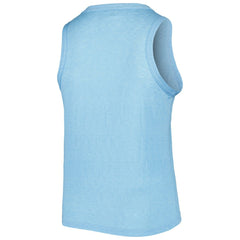 MLB Toronto Blue Jays Soft as a Grape Women's Plus Size High Neck Tri-Blend Tank Top