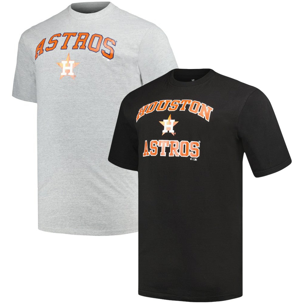 MLB Houston Astros Profile Big & Tall T-Shirt Combo Pack