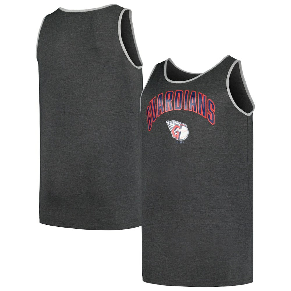 MLB Cleveland Guardians Profile Big & Tall Arch Over Logo Tank Top