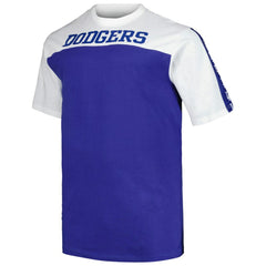 MLB Los Angeles Dodgers Profile Big & Tall Yoke Knit T-Shirt