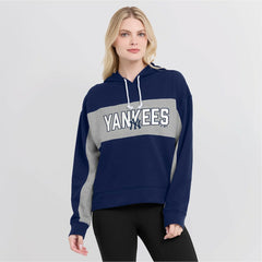 MLB New York Yankees Fanatics Women's Filled Stat Sheet Pullover Hoodie