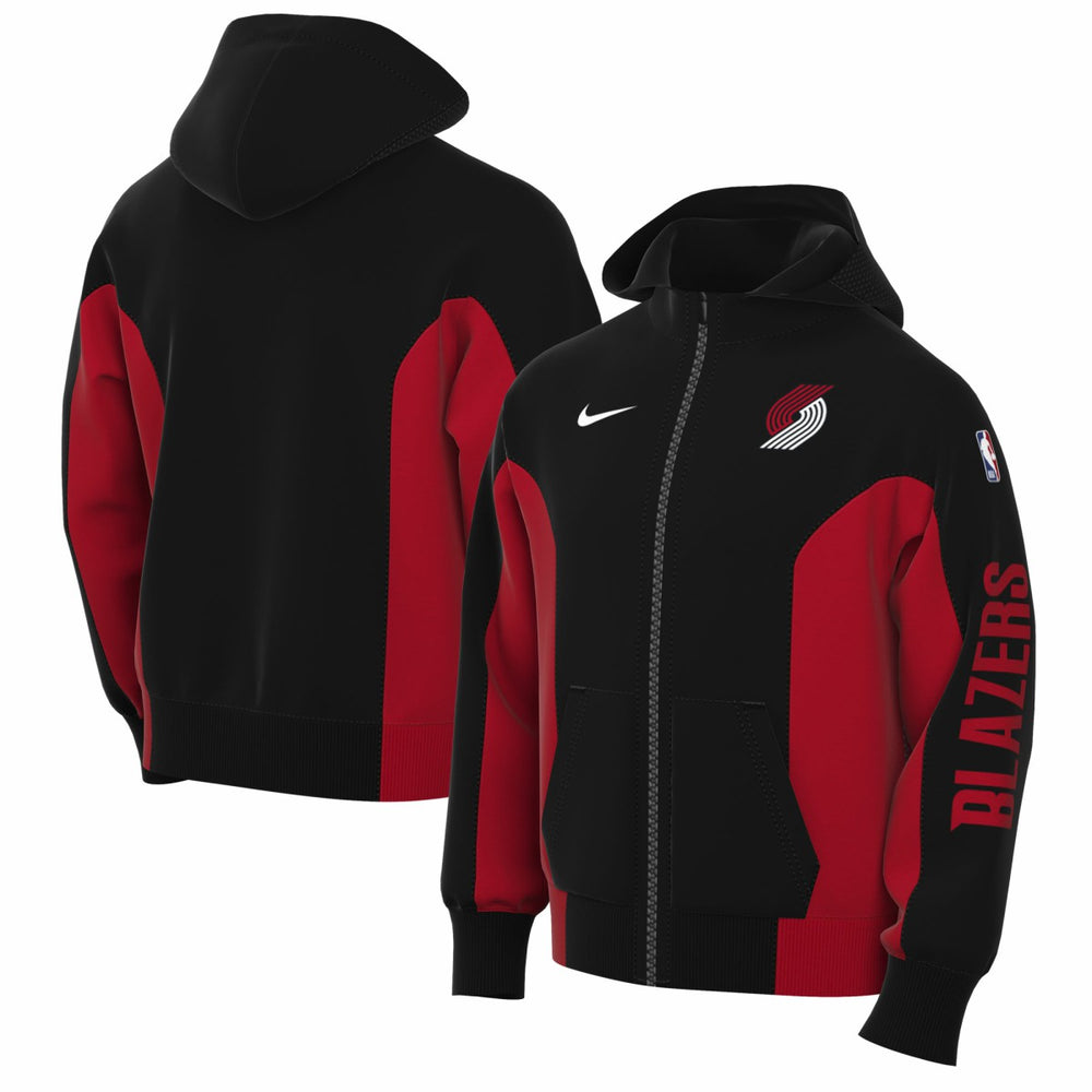 NBA Portland Trail Blazers 2023/24 Authentic Showtime Full-Zip Hoodie