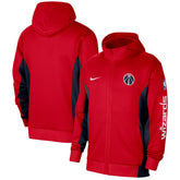 NBA Washington Wizards 2023/24 Authentic Showtime Full-Zip Hoodie