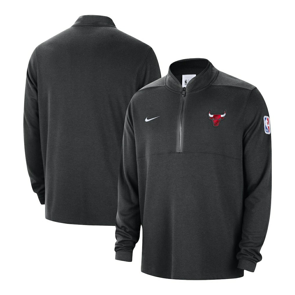 NBA Chicago Bulls Authentic Performance Half-Zip Jacket
