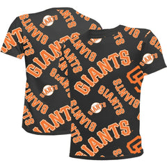 MLB San Francisco Giants Stitches Youth Allover Team T-Shirt