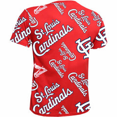 MLB St. Louis Cardinals Stitches Youth Allover Team T-Shirt