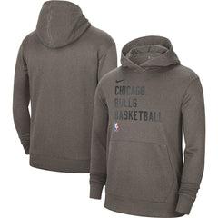 NBA Chicago Bulls Unisex 2023/24 Performance Spotlight On-Court Practice Pullover Hoodie