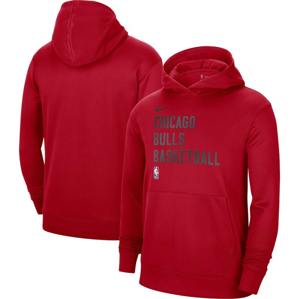 NBA Chicago Bulls Unisex 2023/24 Performance Spotlight On-Court Practice Pullover Hoodie sale