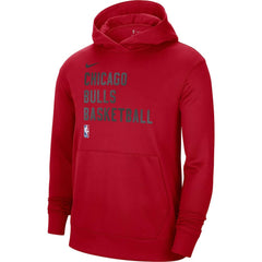 NBA Chicago Bulls Unisex 2023/24 Performance Spotlight On-Court Practice Pullover Hoodie sale