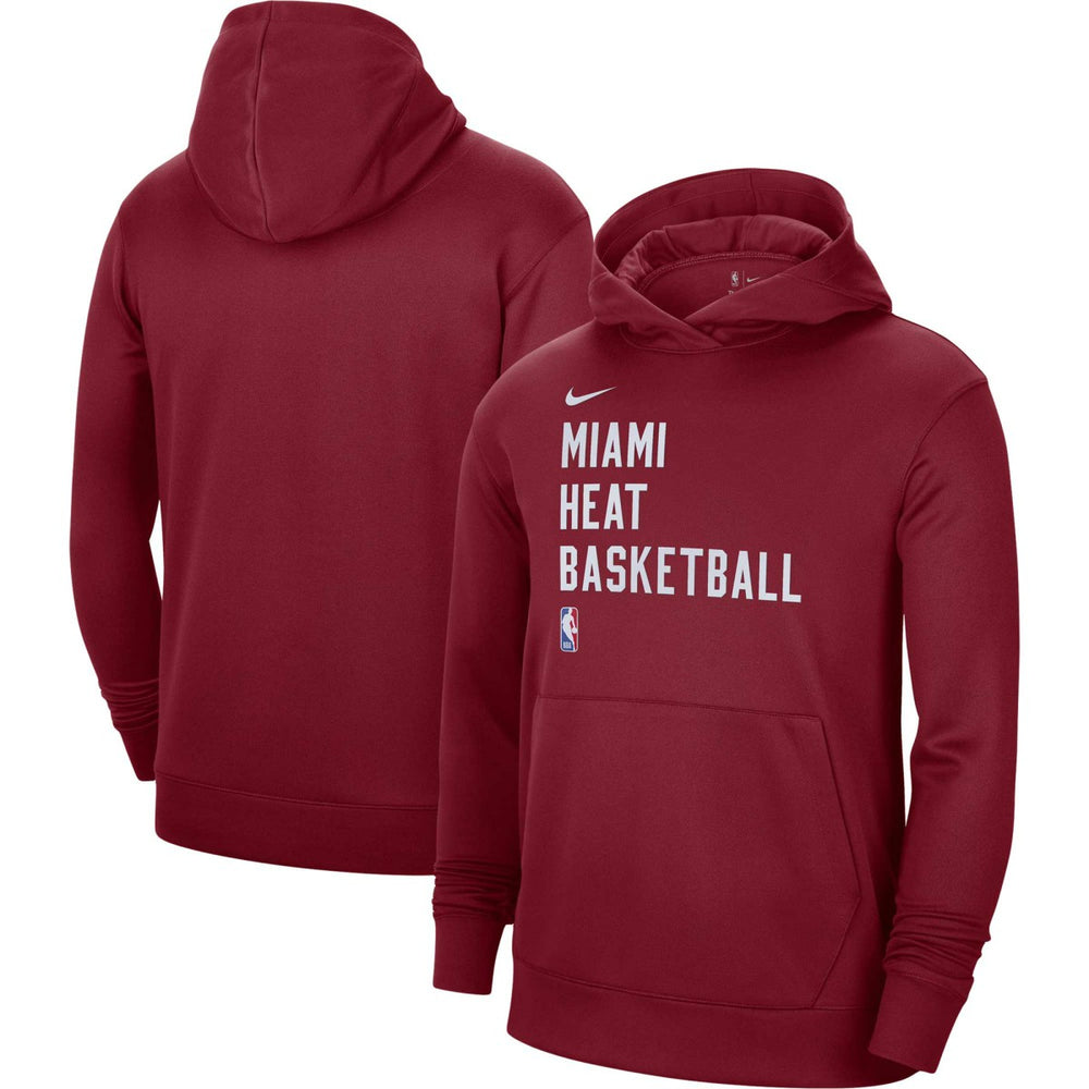 NBA Miami Heat Unisex 2023/24 Performance Spotlight On-Court Practice Pullover Hoodie