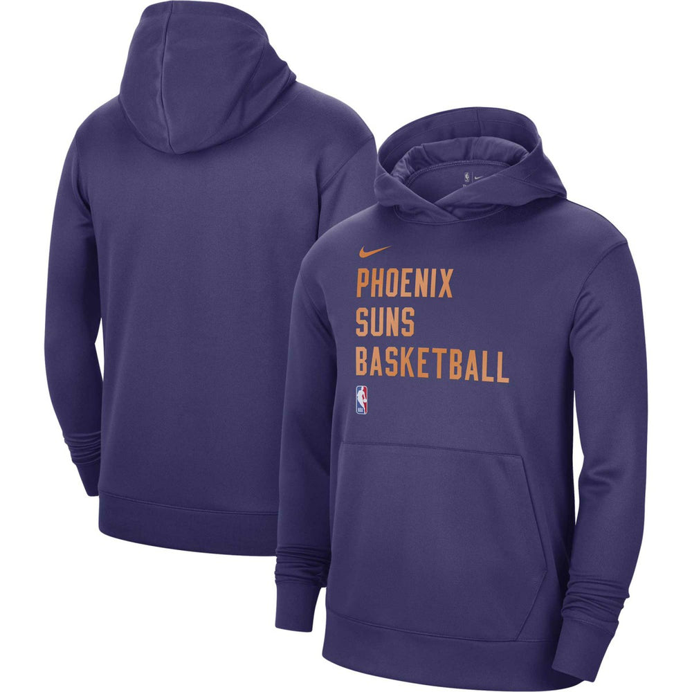 NBA Phoenix Suns Unisex 2023/24 Performance Spotlight On-Court Practice Pullover Hoodie