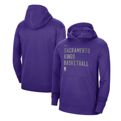 NBA Sacramento Kings Unisex 2023/24 Performance Spotlight On-Court Practice Pullover Hoodie