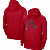 NBA Toronto Raptors Unisex 2023/24 Performance Spotlight On-Court Practice Pullover Hoodie