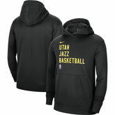 NBA Utah Jazz Unisex 2023/24 Performance Spotlight On-Court Practice Pullover Hoodie