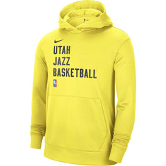 NBA Utah Jazz Unisex 2023/24 Performance Spotlight On-Court Practice Pullover Hoodie