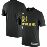NBA Utah Jazz 2023/24 Sideline Legend Performance Practice T-Shirt