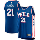 NBA Joel Embiid Philadelphia 76ers Big & Tall Fast Break Player Jersey