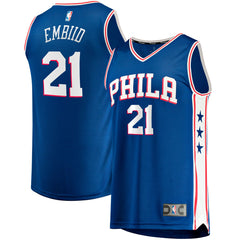 NBA Joel Embiid Philadelphia 76ers Big & Tall Fast Break Player Jersey