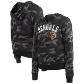 Women's Camo Full-Zip Hoodie - Cincinnati Bengals