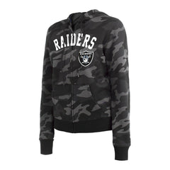 Women's Camo Full-Zip Hoodie - Las Vegas Raiders