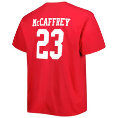 Christian McCaffrey Big & Tall Player Name & Number T-Shirt - San Francisco 49ers