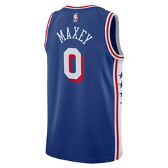 NBA Tyrese Maxey Philadelphia 76ers Unisex Swingman Jersey