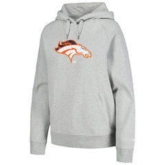 Women's Floral Raglan Pullover Hoodie - Denver Broncos