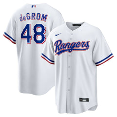 MLB Jacob deGrom Texas Rangers Nike Home Replica Player Jersey