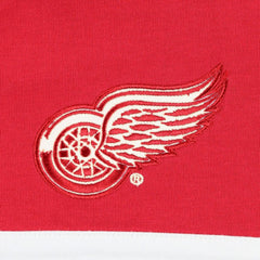 NHL Red Detroit Red Wings Tommy Hilfiger Walter Lace-Up Long Sleeve Top