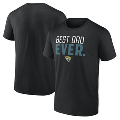 Best Dad Ever Team T-Shirt - Jacksonville Jaguars