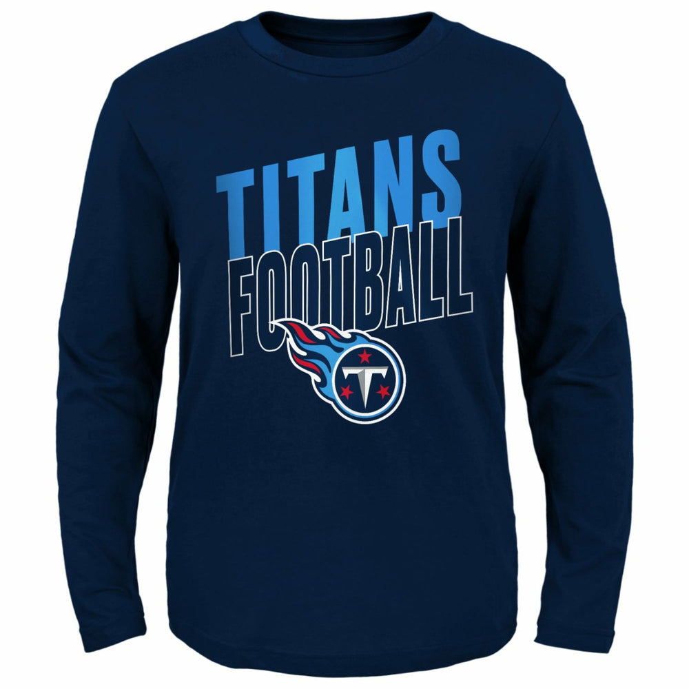 Youth Showtime Long Sleeve T-Shirt - Tennessee Titans