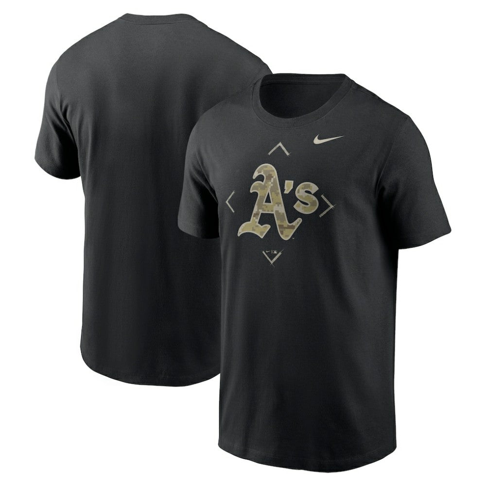 MLB Athletics Nike Camo Logo T-Shirt