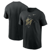 MLB Miami Marlins Nike Camo Logo T-Shirt