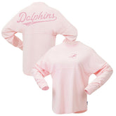 Women's Millennial Spirit Jersey T-Shirt - Miami Dolphins