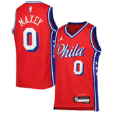 NBA Tyrese Maxey Philadelphia 76ers Jordan Brand Youth Swingman Jersey