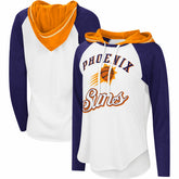 NBA Phoenix Suns G-III 4Her by Carl Banks Women's MVP Raglan Hoodie Long Sleeve T-Shirt